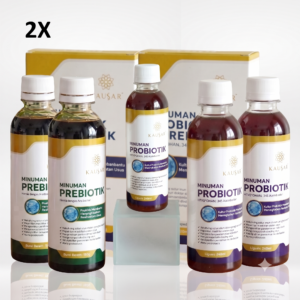 Pakej Pemulihan MyKaussar mengandungi 4 Combo dan 2 Probiotik